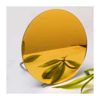 Plexiglas doré miroir