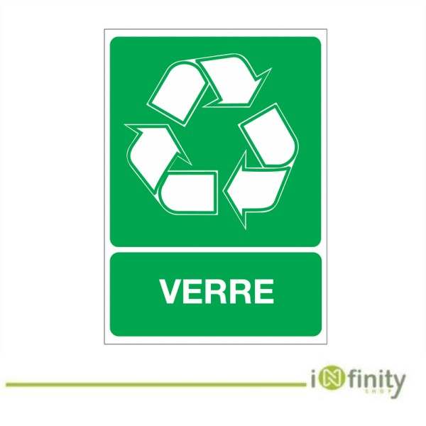Logo de recyclage vert avec INFINITY DESIGN Logo de recyclage vert avec INFINITY DESIGN