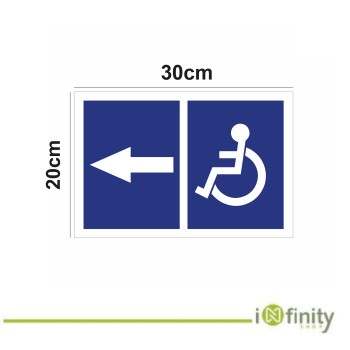 Panneau Accés Handicap