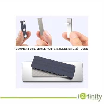 Guide d'utilisation du porte-badge magnétique