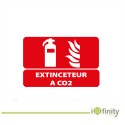 Signalisation de sécurité extincteur CO2