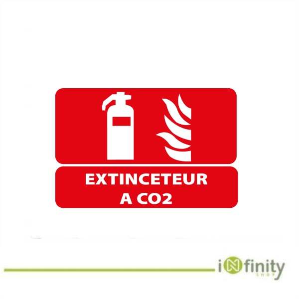 Signalisation de sécurité extincteur CO2