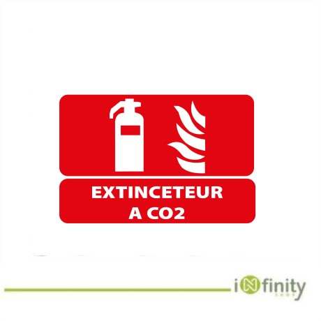 Signalisation de sécurité extincteur CO2