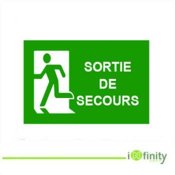 Plaque Sortie de Secours...