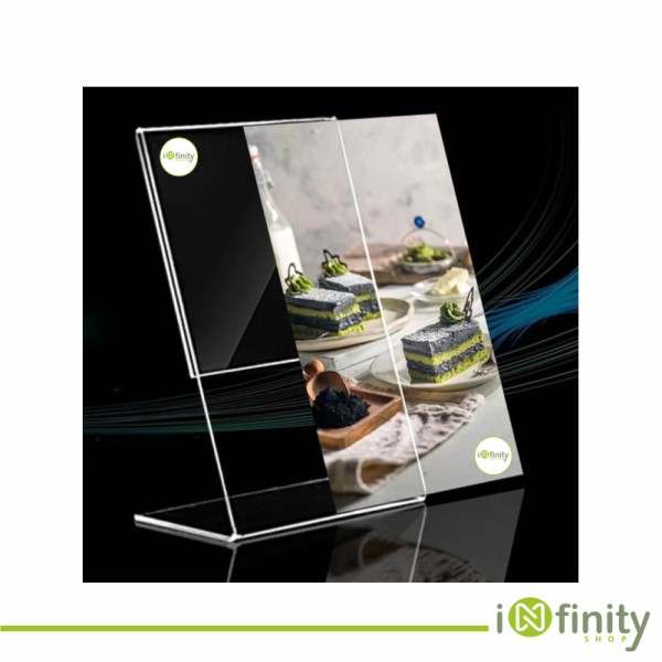 Porte-affiche A4 en acrylique transparent